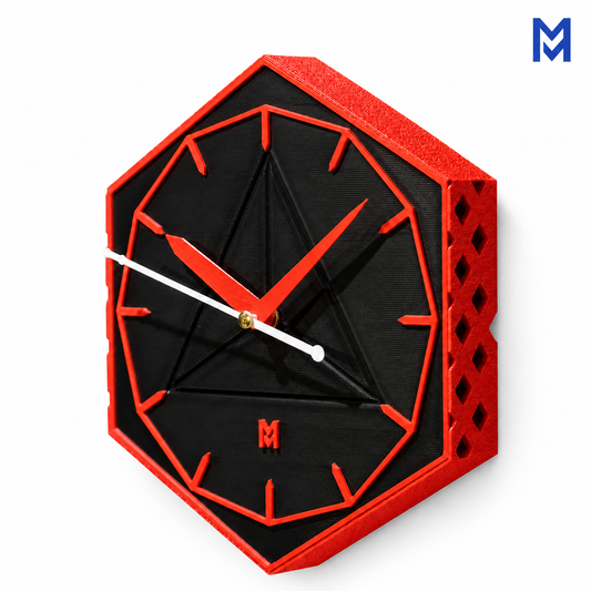 MM Prismhex Wall Clock