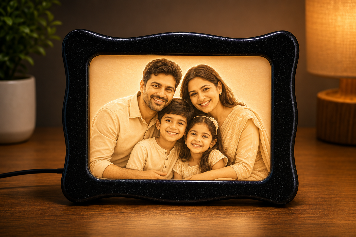 Illuminated Memory Frame