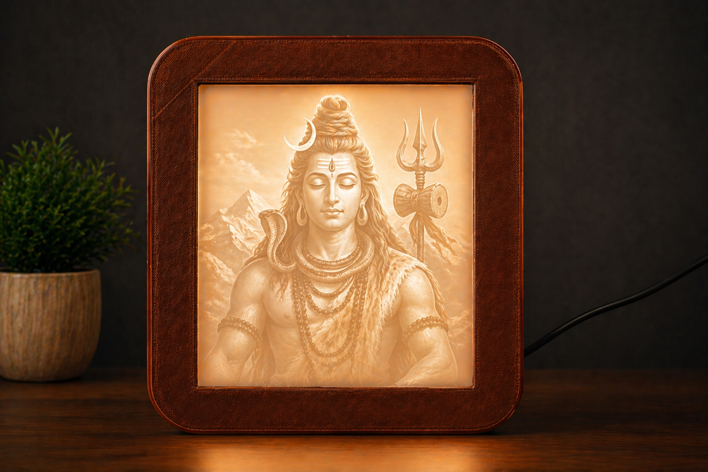 Illuminated Memory Frame